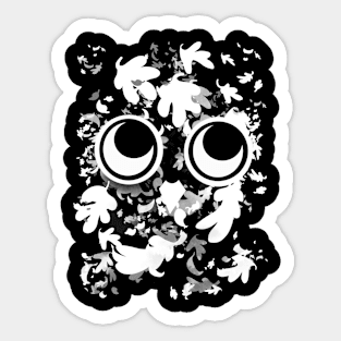 Owl in the Dark Sticker